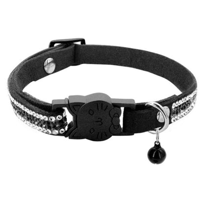 Cat Collar Crystal Cats Accessories Pets Dog Quick