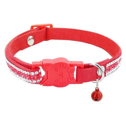 Cat Collar Crystal Cats Accessories Pets Dog Quick