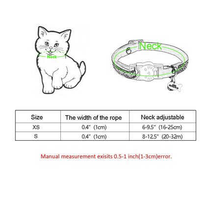 Cat Collar Crystal Cats Accessories Pets Dog Quick