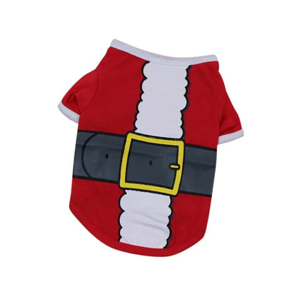 Pet Dog Clothes Christmas Costume Cartoon Clothes For Small Dog Cloth