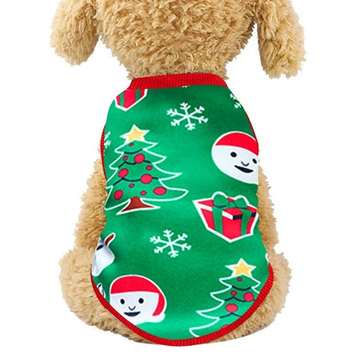 Christmas Dog Clothes Cotton Pet Clothing Hoodies For Small Dogs Cats