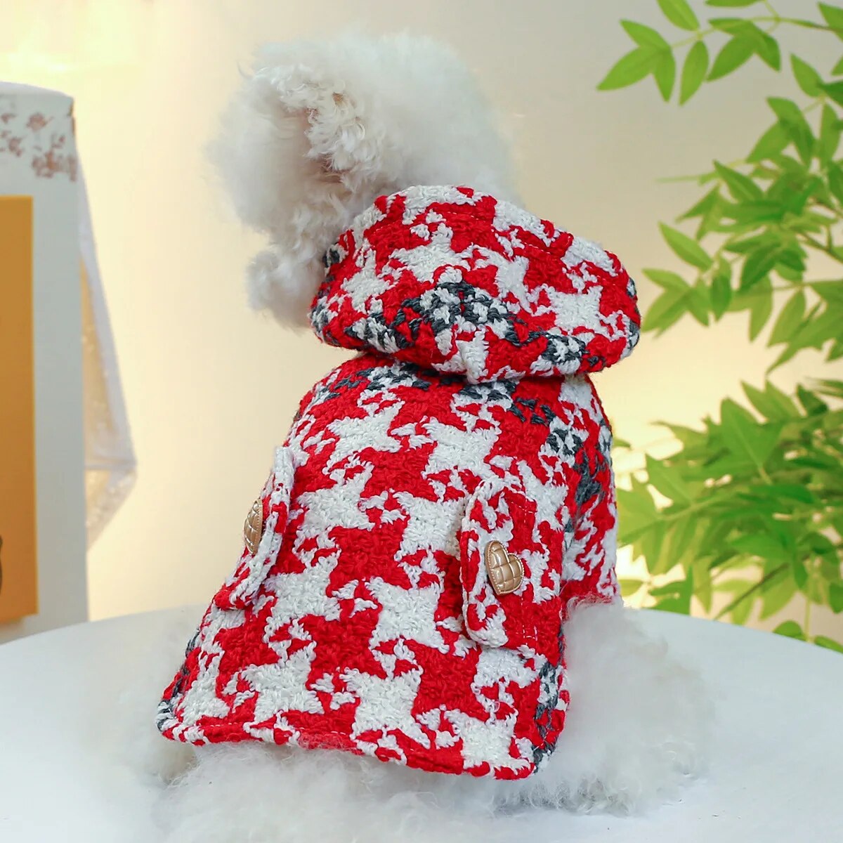 Autumn and Winter Pet Clothes Fashion Trench Coat Small and