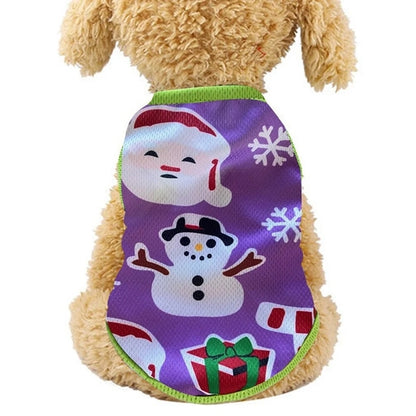 Christmas Dog Clothes Cotton Pet Clothing Hoodies For Small Dogs Cats