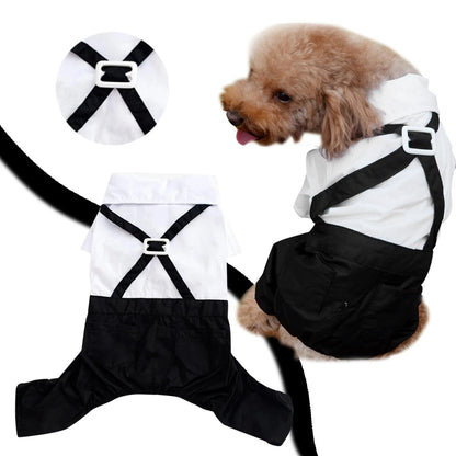 Tie Wedding Suit Dog Clothes Cosplay Pet Accessories Summer Breathable