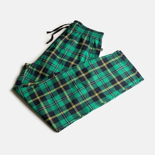 Matching Human & Dog Pajama - Plaid Green